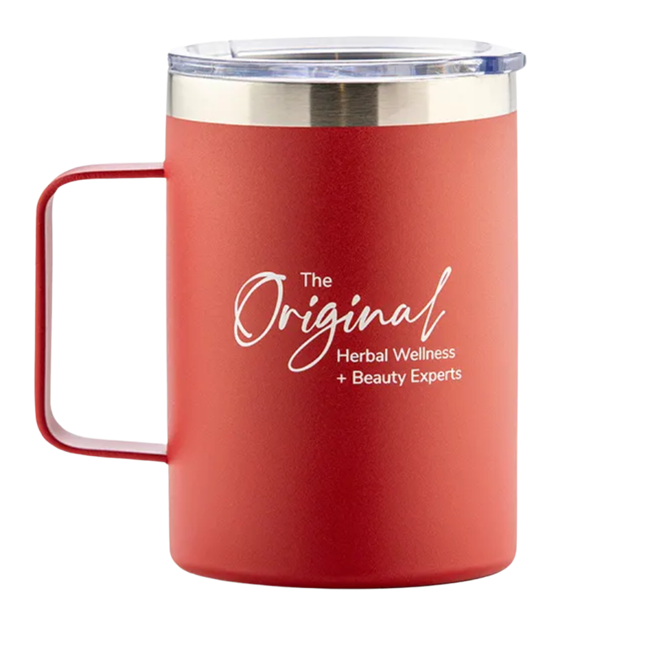 SR Red Stainless Steel Mug 16 oz.