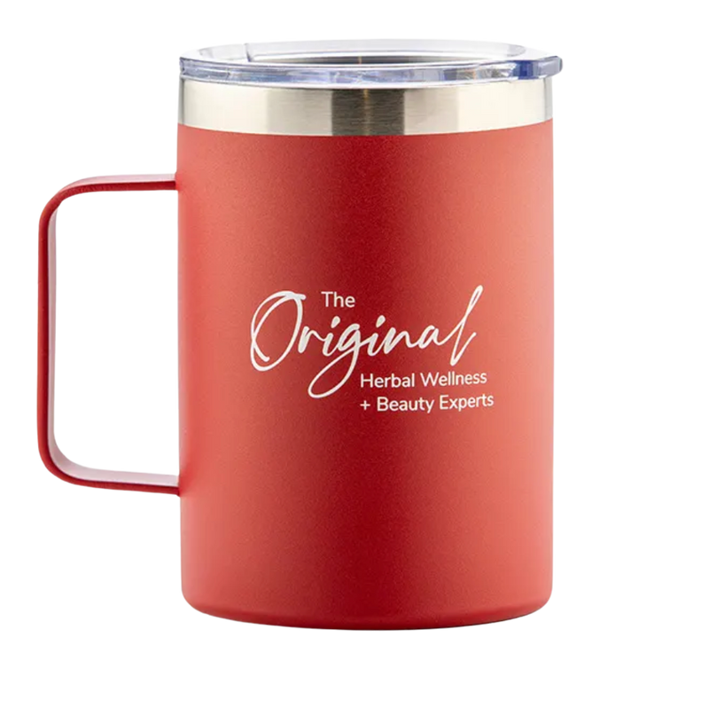 SR Red Stainless Steel Mug 16 oz.