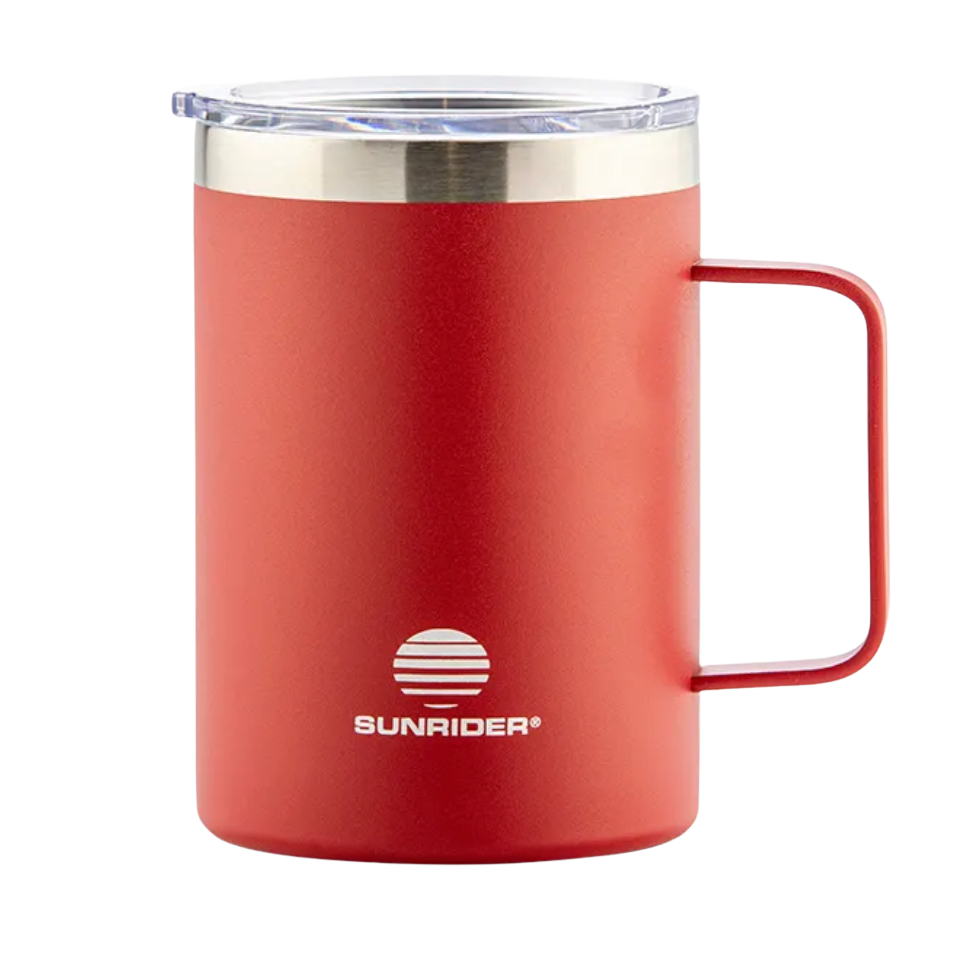 SR Red Stainless Steel Mug 16 oz.